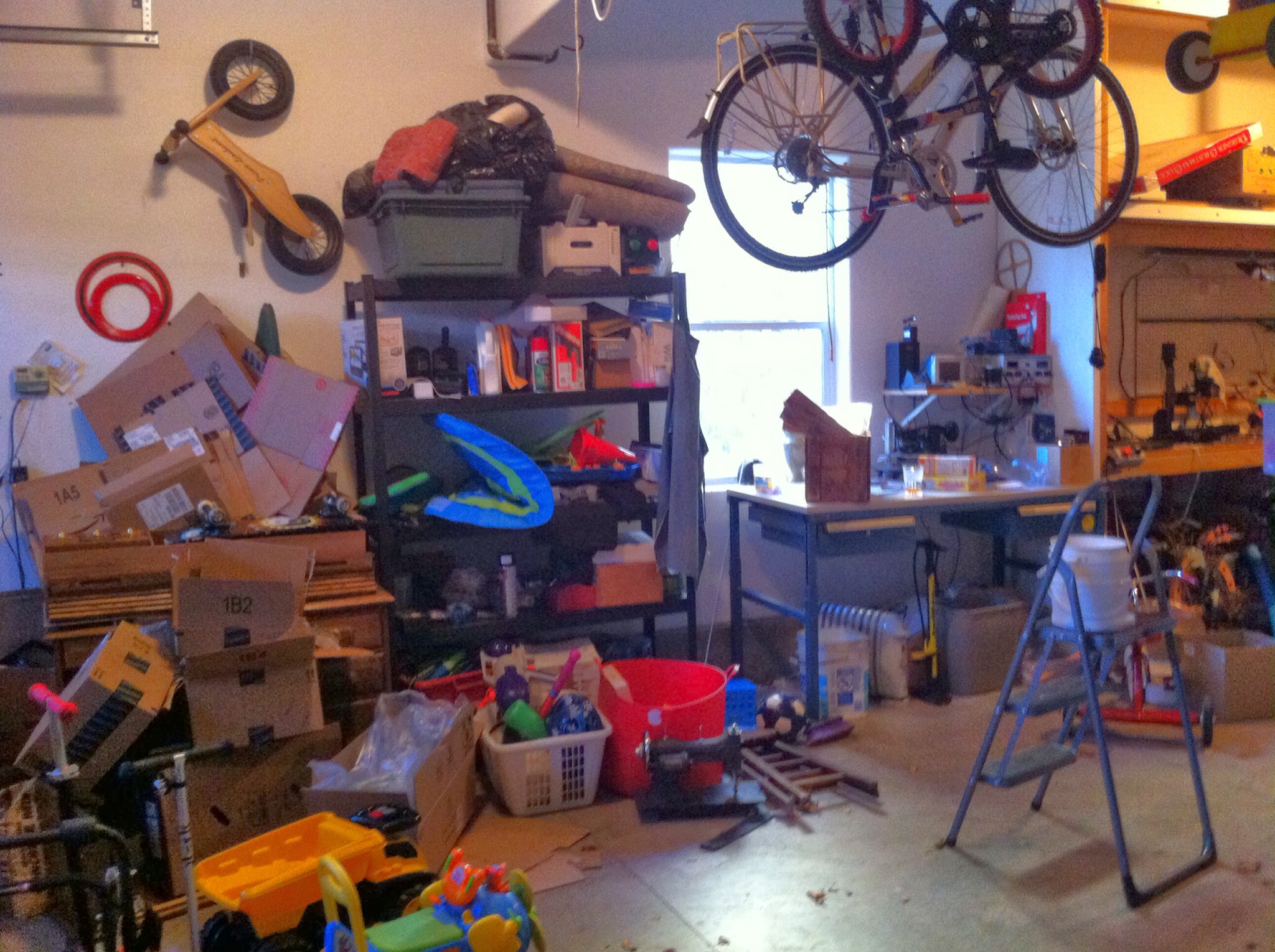 Messy Garage
